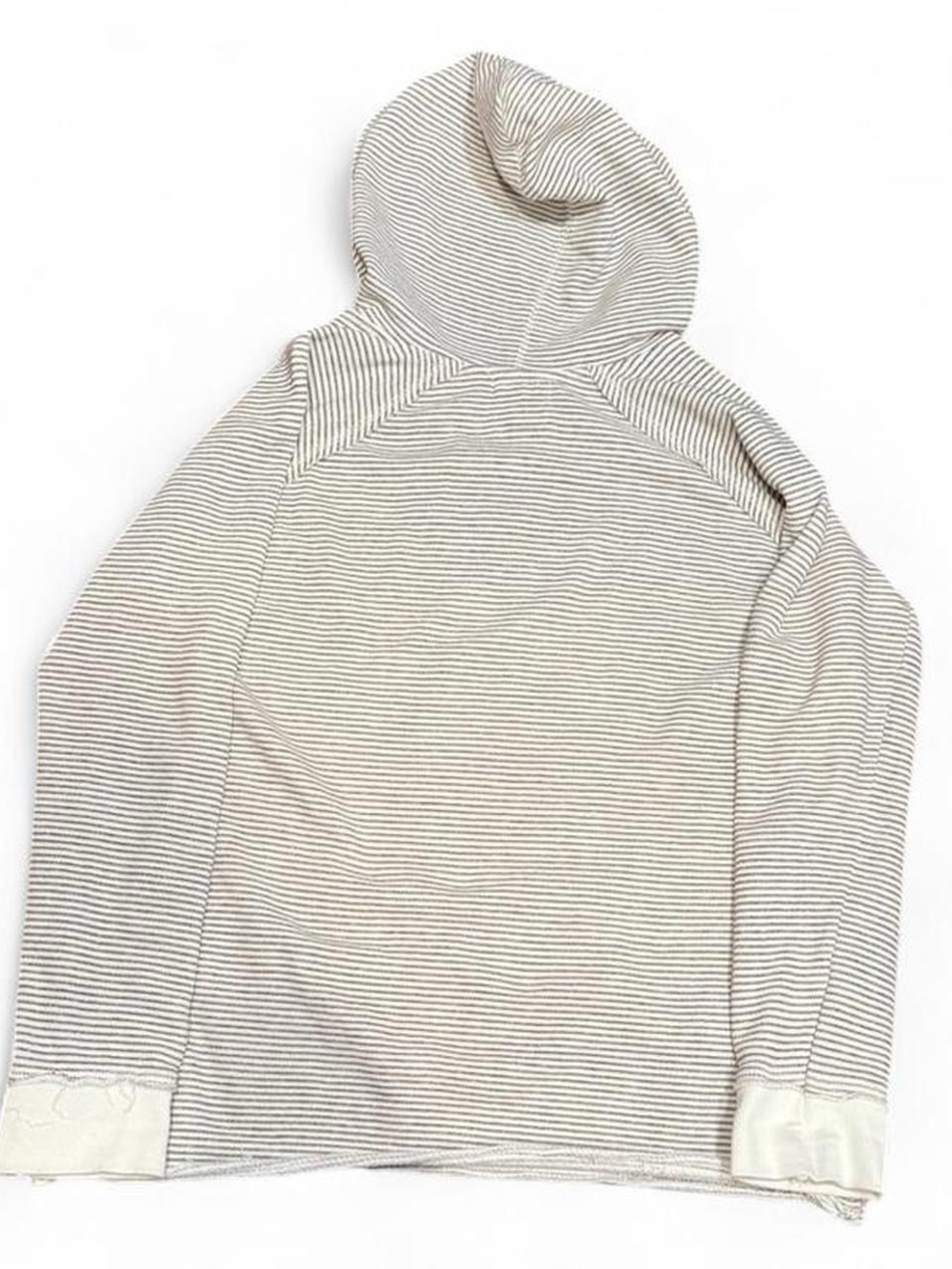 Y2K Blue 84 Striped Mockneck Hoodie - Picture 2 of 3